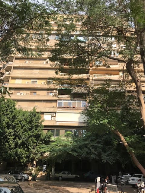 cairo zamelek building from the 70s
