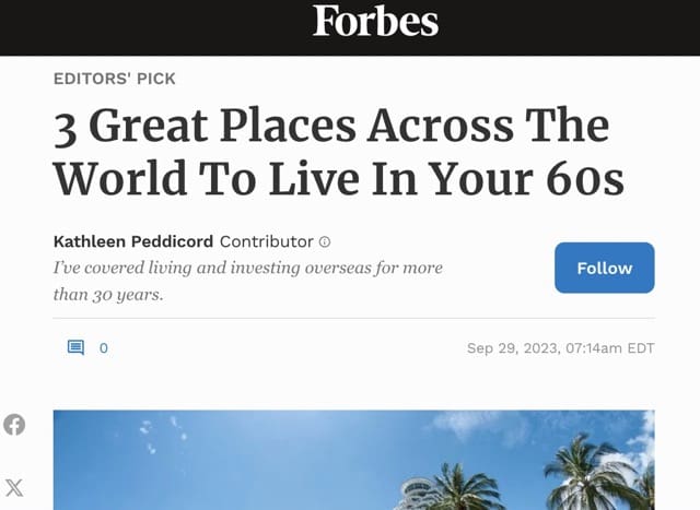 3 great places to live in your 60s