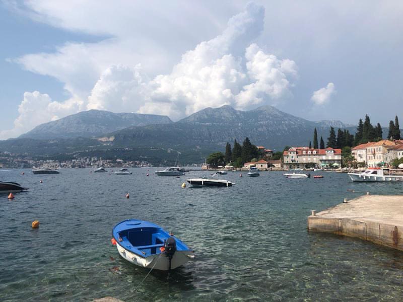 bay or kotor boat