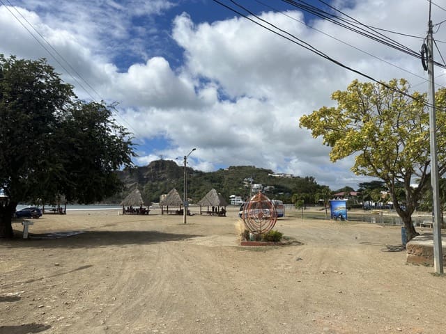 beach near river in san juan del sur