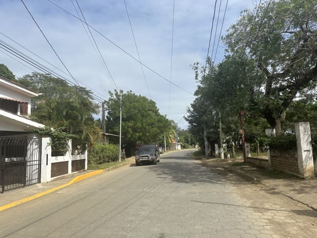 Street in Barrio Las Delicias, San Juan del Sur