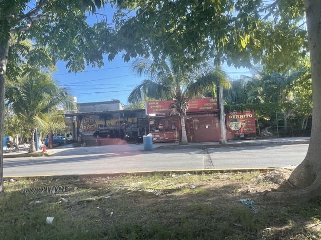 Street in Playa del Carmen