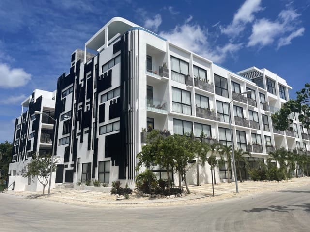 Tulum condo building 