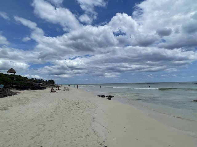 Beach in Tulum