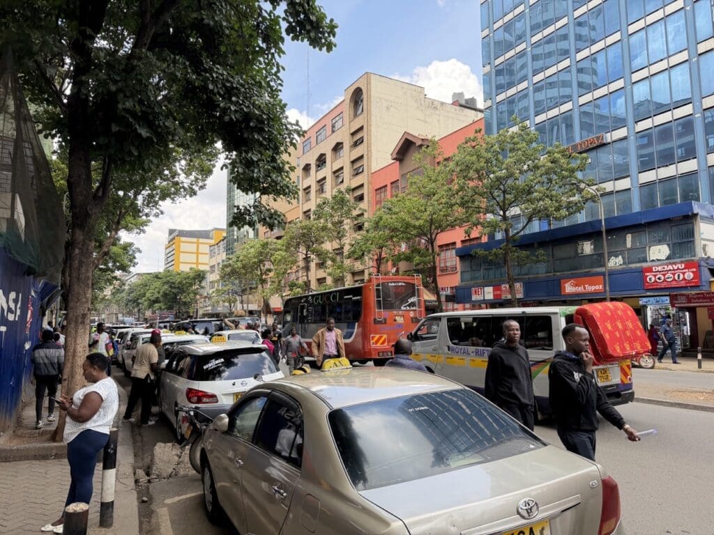 CBD street Nairobi