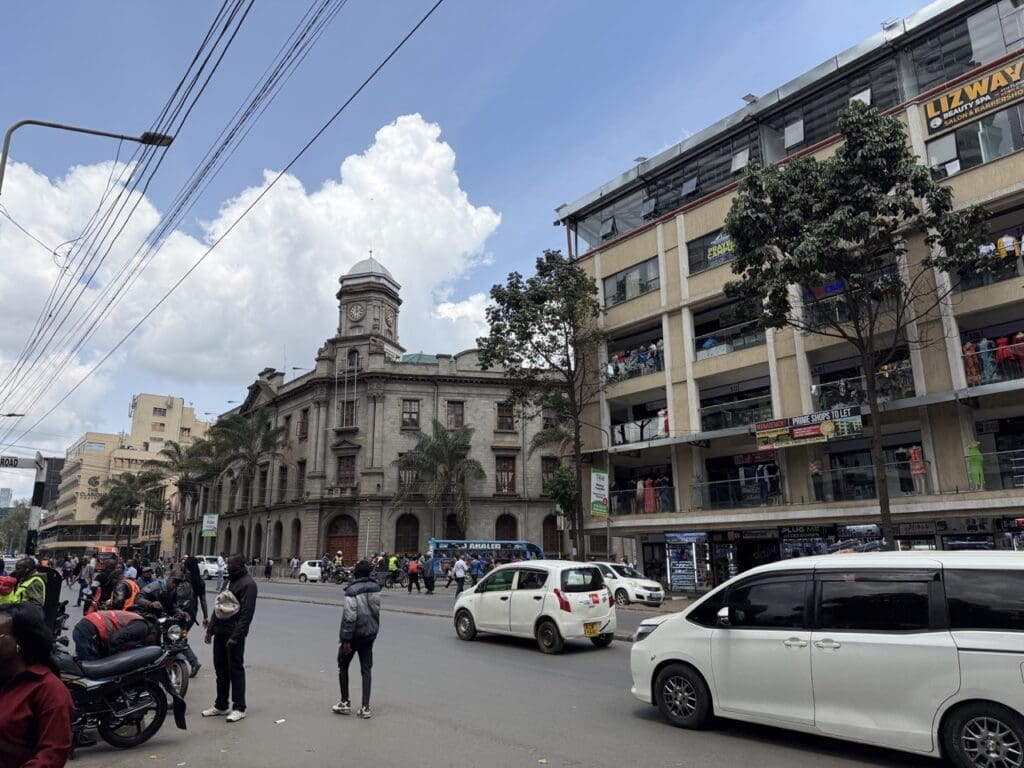 CBD street Nairobi