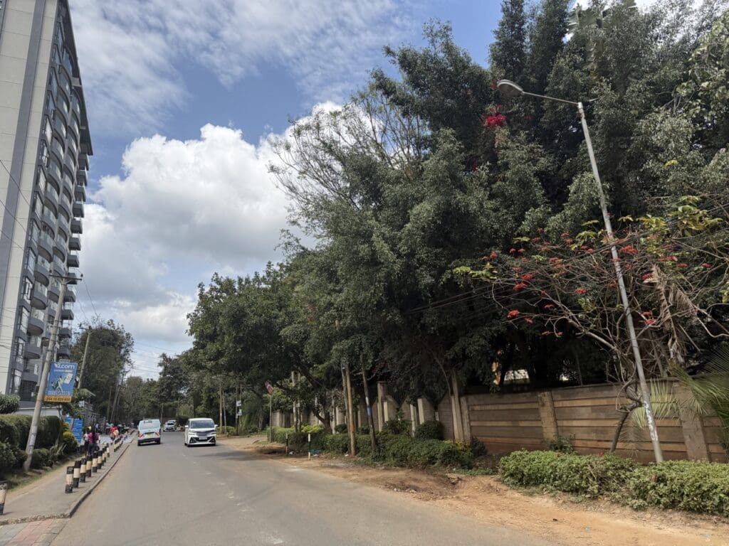 road in kileleshwa nairobi