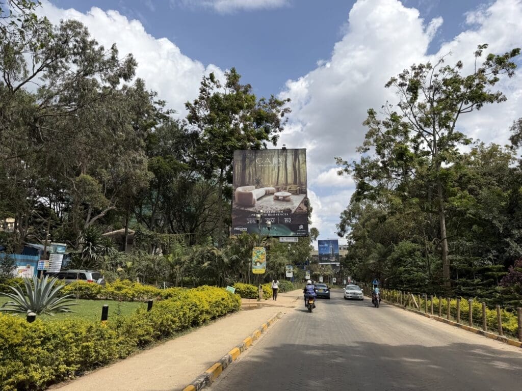 General Mathenge Road in Brookside, Nairobi