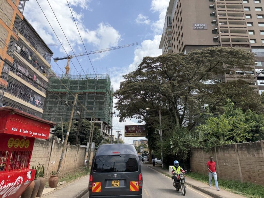 Road in GTC Nairobi