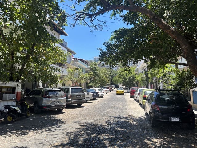 Street in 5 de Diciembre Puerto Vallarta