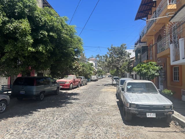 Street in Lazaro Cardenas Puerto Vallarta