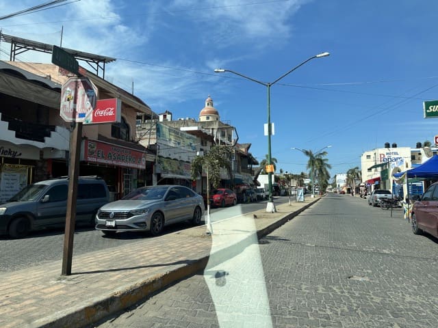 La Peñita street