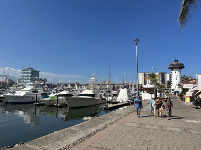 boats in Marina Vallarta in Puerto Vallarta