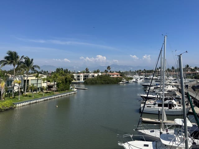 artificial canal in Nuevo Vallarta