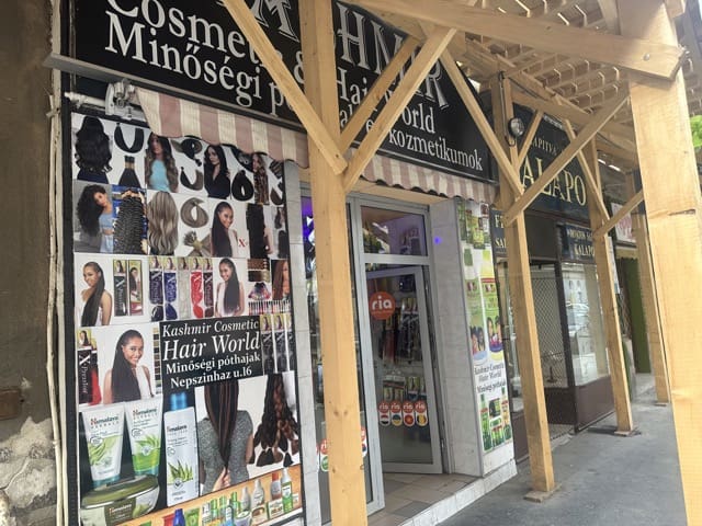 hair shop in Budapest