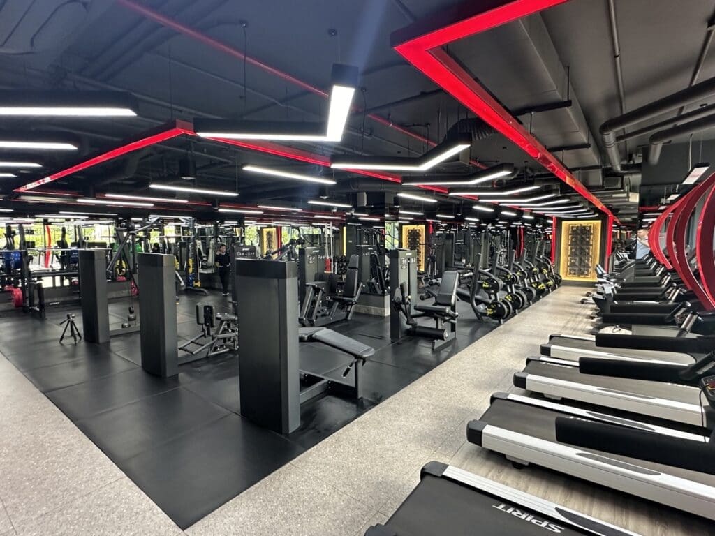 Gym in residential building in Siem Reap