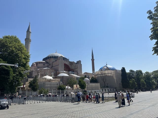 hagia sophia in Sultanahmet istanbul