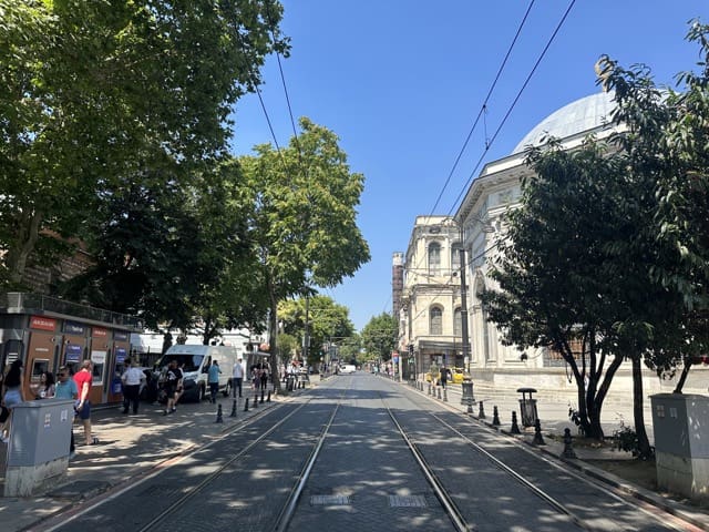 street in Sultanahmet istanbul