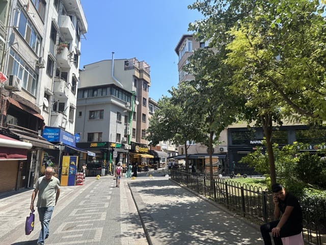 street in kadikoy istanbul