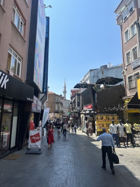 street in kadikoy istanbul