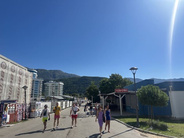 budva promenade