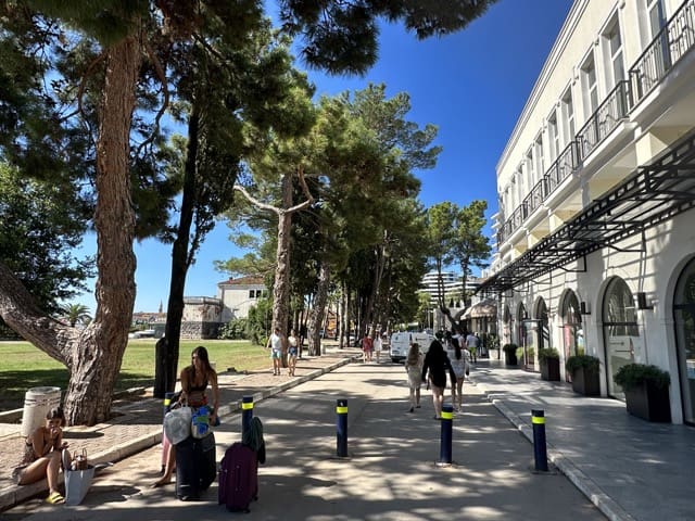 budva promenade