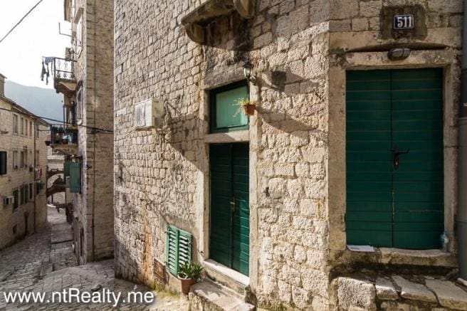 Stone house in Kotor Old Town