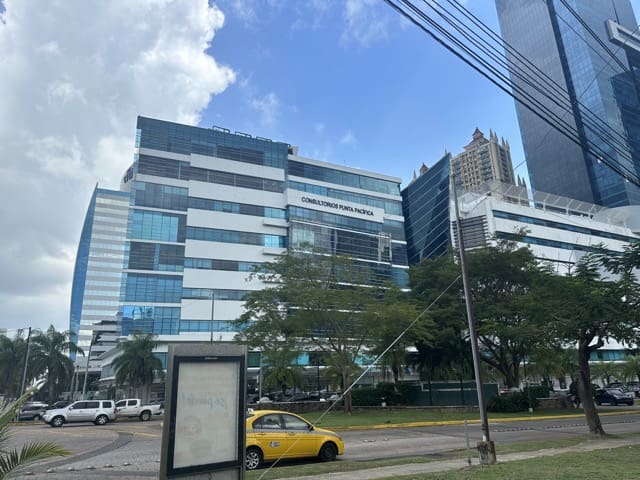 office building in punta pacifica panama city