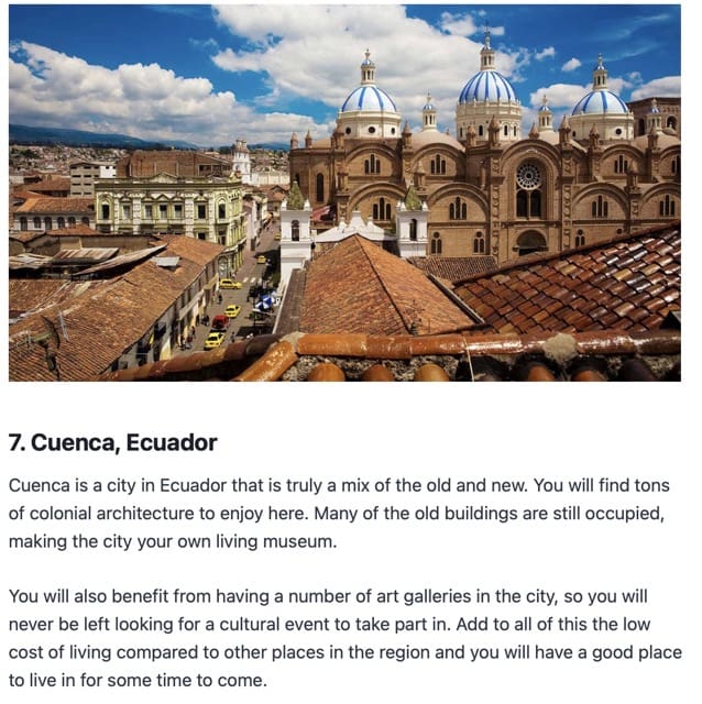why retire in cuenca graph