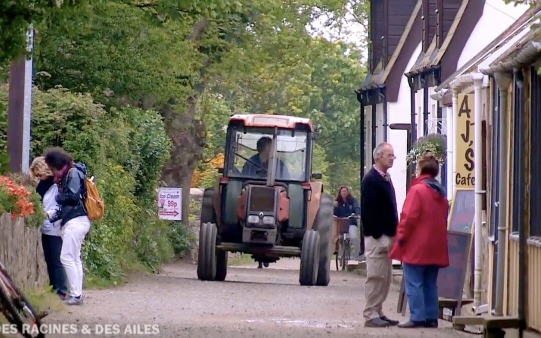 tractor on sark