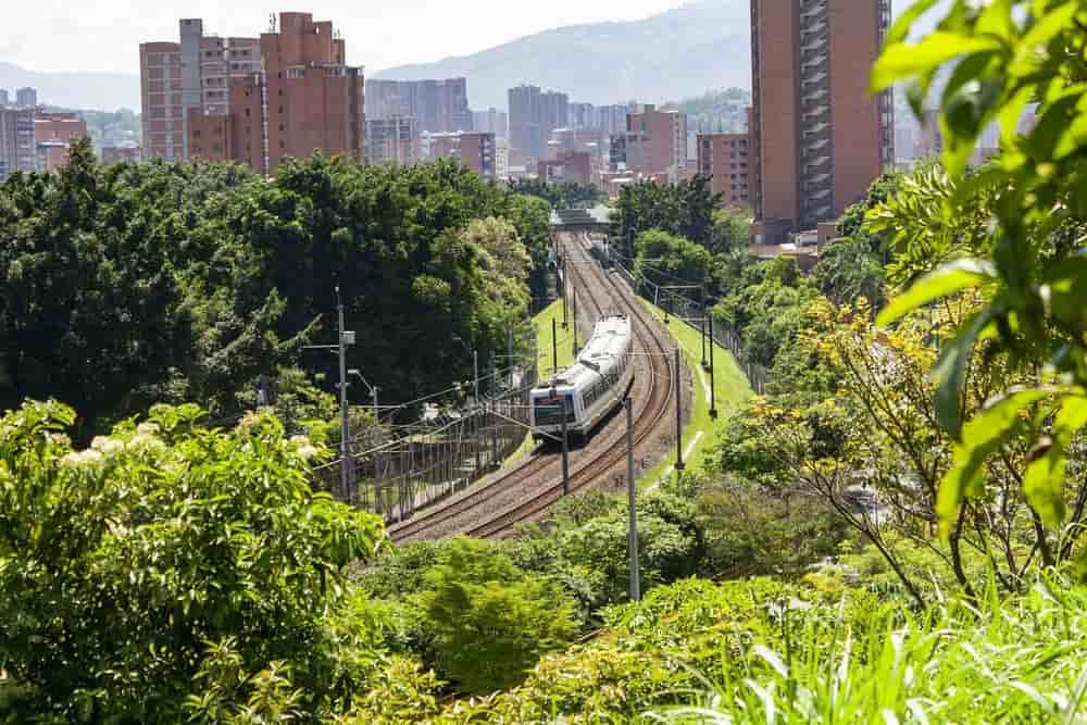 Photo of the Medellin Metro