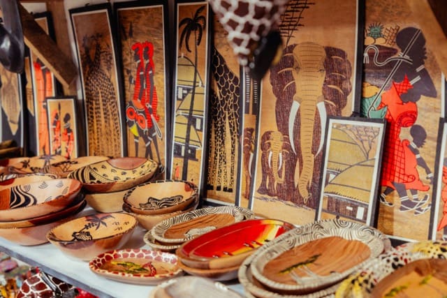 African artwork and cultural heritage bowls