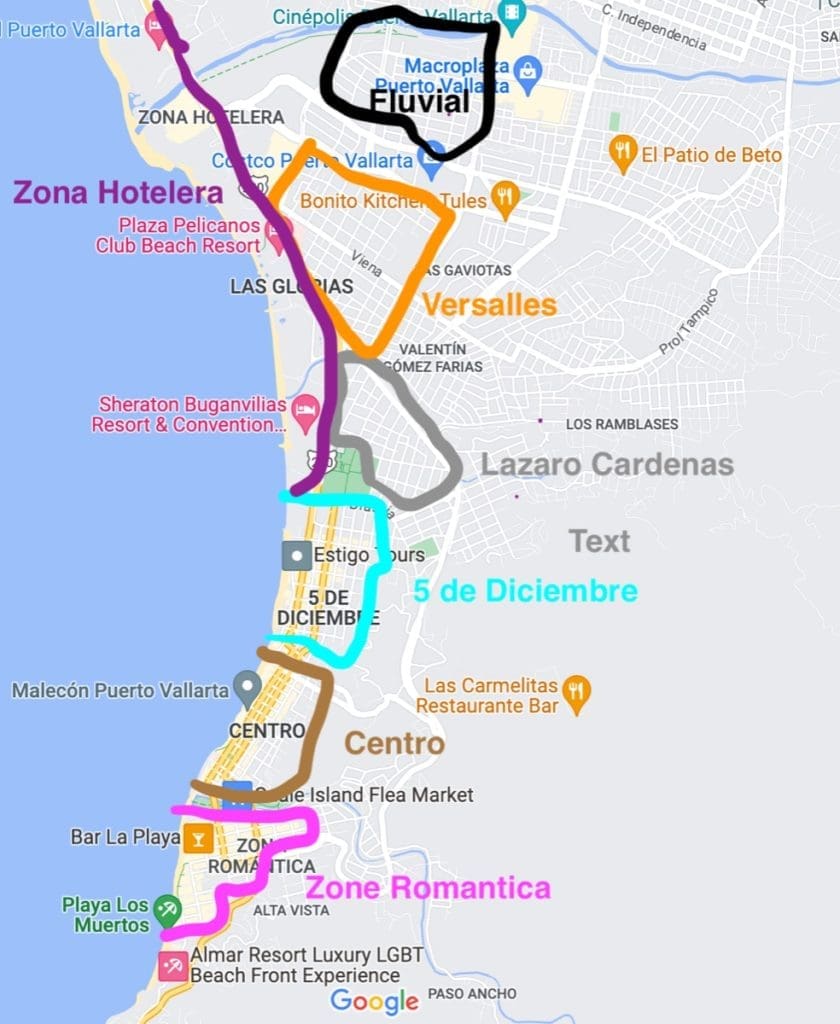 Puerto Vallarta Real Estate Investment heat map