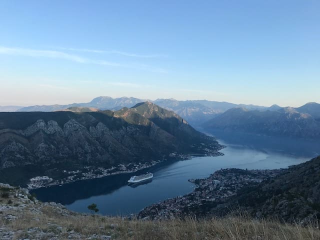 Kotor Bay in the morning