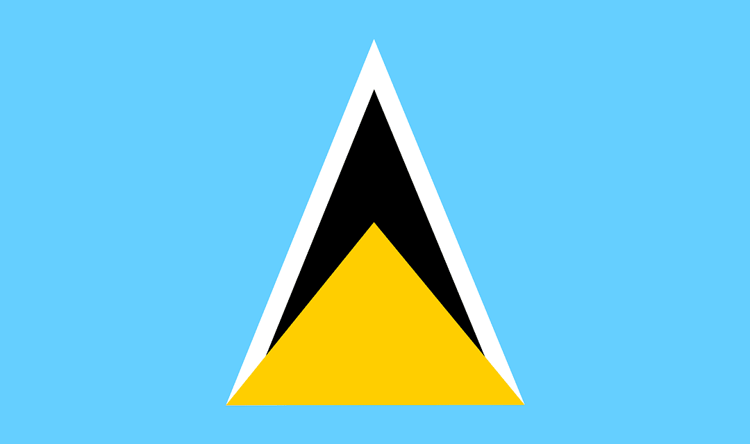 saint lucia flag